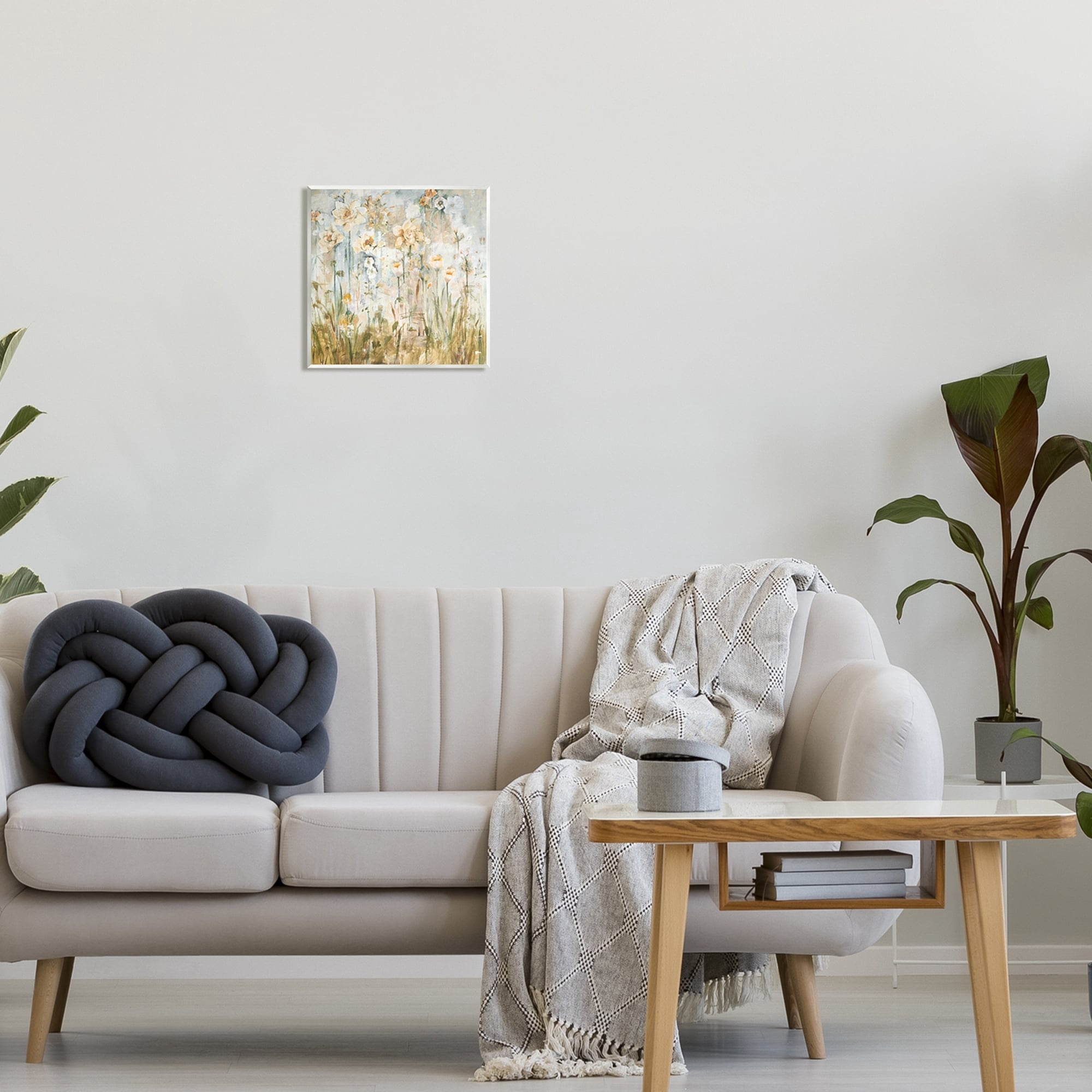 Stupell Industries Varied Blooming Flowers Among Grasses Boho Painting Painting Unframed Art Print Wall Art, Design by Jill Martin