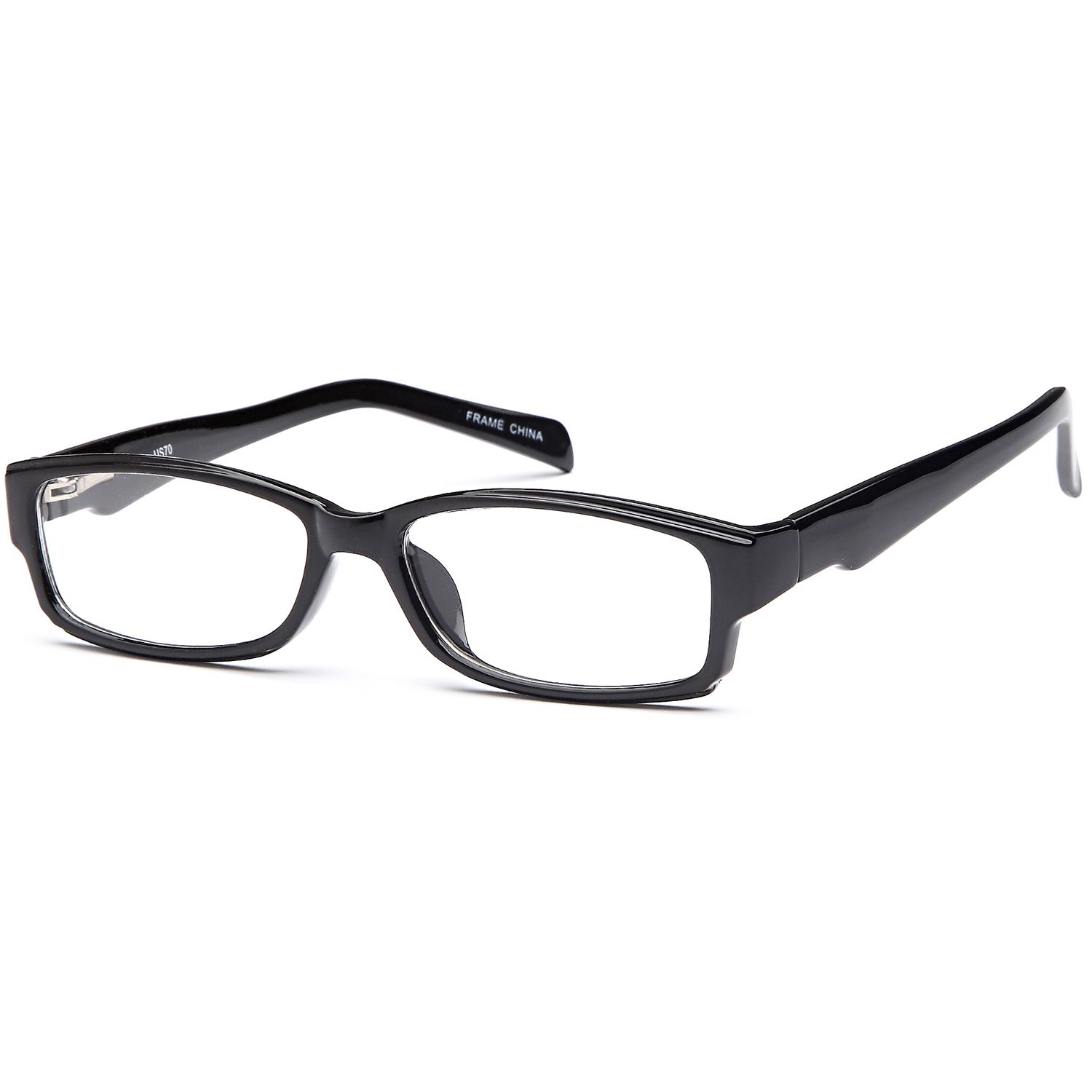 Men's Eyeglasses 52 17 135 Black Plastic