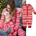 thumbnail image 3 of Pyjama de Noël pour Femmes Adultes, Vêtement de Nuit, 3 of 9
