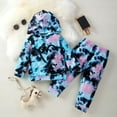 thumbnail image 2 of Zshosam Toddler Girls Winter Clothing Sets Girls Clothes Crop Pullover Sweatshirt 2 Piece Outfits Leggings Pants Kids Clothing Size 5T 6T,(Blue 5-6 Years), 2 of 7