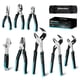 thumbnail image 1 of Juego de alicates DURATECH de 8 piezas con bolsa enrollable Cr-V/Cr-Ni, 1 of 8