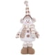 thumbnail image 1 of Figuras telescópicas de muñeco de nieve, peluche navideño de pie, lindos recuerdos de fiesta de Navidad, 1 of 6