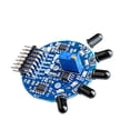 thumbnail image 2 of Gump's grocery 5 Way Flame Sensor Module Fire Extinguisher Robot Digital Analog Output, 2 of 4