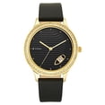 thumbnail image 2 of Titan Wander Black Dial Leather Strap Watch, strap, 2 of 2