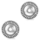 thumbnail image 1 of Bewildely Universal Garden Lawn Bush Wire Trimmer Head Portable Eater Cortacésped Trimming Wheel Removedor de rebabas redondas Suministros 8 pulgadas 2piezas, 1 of 6