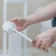 thumbnail image 2 of Toilet Brush Replacement Heads 9-Pack for Standard 12mm Thread Toilet Brushes, 7cm Diameter, White, 2 of 5
