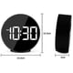 thumbnail image 3 of Digital Alarm Clock Led Voice Control Night Mode Electronic Watch Large Time Temperature Home Decor Table Clock Wake Up Light, 3 of 5