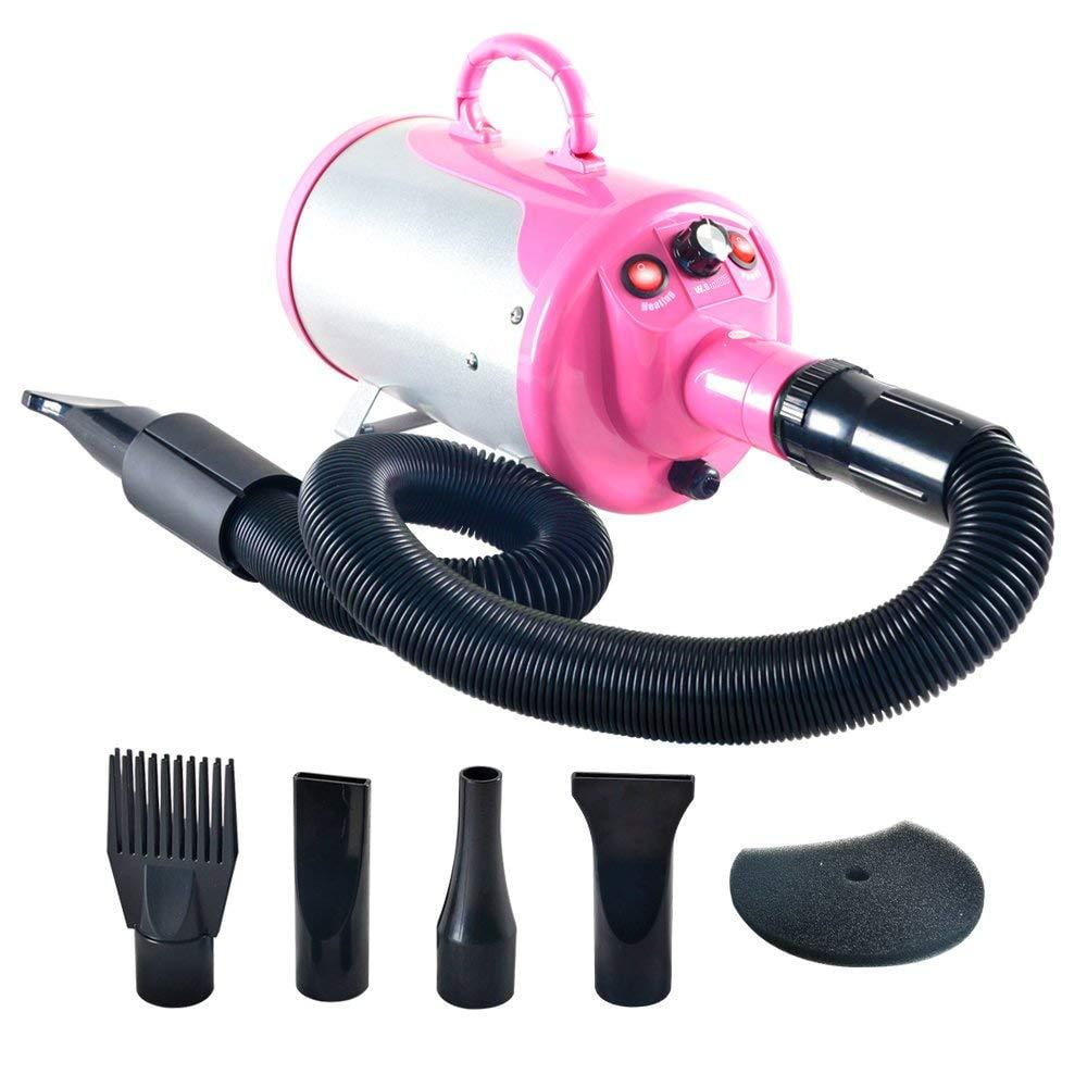 SHELANDY Adjustable Speed Pet Hair Dryer Dog Grooming Blower with