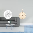 thumbnail image 2 of Reloj de pared,Reloj de pared decorativo para baño y dormitorio.,Reloj de pared,Reloj de pared decorativo para sala de estar,silencioso,Reloj de pared de madera con decoración moderna, 2 of 8