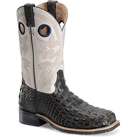 Double h square toe lace up boots discount