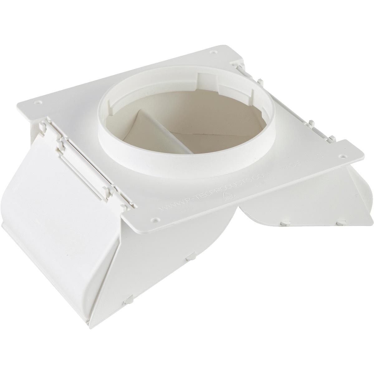 PTec Products 4 In. White Plastic No Pest Eave & Soffit Vent NPSEW