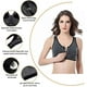 thumbnail image 4 of Sujetador deportivo con cremallera frontal para mujer Sujetador postoperatorio inalámbrico Sujetador deportivo de yoga activo Adepaton LRWJ118-59, 4 of 4