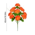 thumbnail image 3 of Decoración del hogar, decoración, Este ramo simulado de 12 claveles es adecuado para decoraciones de bodas, arreglos florales o como exhibición en un entorno de plantas en maceta. Planta artificial d, 3 of 6