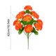 thumbnail image 3 of Ramo de claveles artificiales 12 flores de tela para la decoración de la oficina en casa de bodas, arreglo de plantas artificiales, sin mantenimiento, 3 of 6