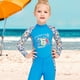 thumbnail image 3 of Trajes De Neopreno Para Niños Protección UV Cuerpo Completo Traje De Baño De Verano De Una Pieza Azul S SM SunniMix traje de neopreno para niños, 3 of 8