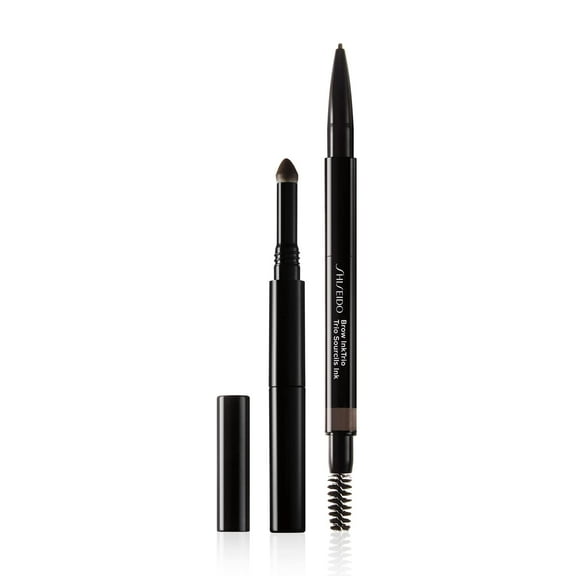 Shiseido BrowInk Trio, Deep Brown 03-3-in-1 Pencil, Powder & Brush to Balance, Fill & Define Brows - Sweat, Smudge & Water Resistant C63