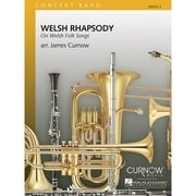 Curnow Music Welsh Rhapsody (Grade 3 - Score Only) Concert Band Level 3 Arranged by James Curnow