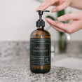 thumbnail image 2 of River Birch Tobacco Sandalwood Scented Natural Hand Soap - Handmade Soap - Moisturizing Hand Wash with Amber Glass Dispenser - Luxury Scented Hydrating Hand Soap - Vegan and Non-Toxic - 16 Fl Oz, 2 of 5