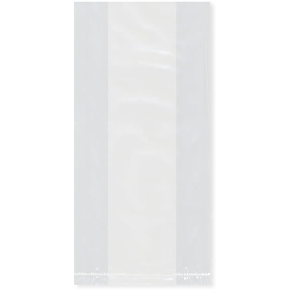 Plymor 4" x 2" x 8" (Pack of 200), 2 Mil Gusseted Plastic Bags