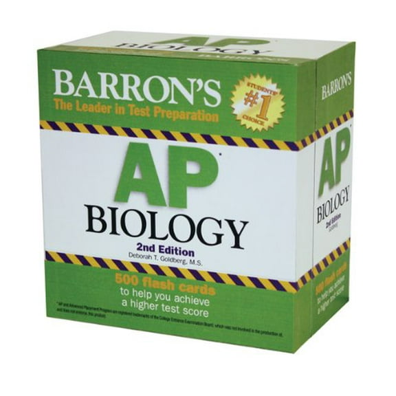 Barron's AP Biology Flash Cards (Cards)
