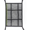 thumbnail image 2 of Riwesomey Bolsillo de red de almacenamiento para techo de coche, bolsa de red de carga Interior para techo de coche, bolsa de almacenamiento portátil para Ventana automotriz Verde Riwesomey VI001260-03, 2 of 6
