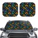 thumbnail image 2 of Balery Retro Truck Parasol para parabrisas de coche de 2 piezas | Parasol plegable para parabrisas delantero de coche para la mayoría de sedanes-Large, 2 of 6