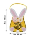 thumbnail image 2 of Huanglei Easter Bunny Decorative Candy Handled Storage For Home Textile Organization, 2 of 5
