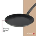 thumbnail image 5 of de Buyer - Force Blue - Blue Steel Crepe & Tortilla Pan - Nonstick Carbon Steel Frying Pan with Traditional French Handle - For Use with Low to Medium Heat - 9.5", 2 mm, 5 of 6