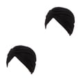 thumbnail image 4 of Sonducket Turbante musulmán Hijabs Gorras Frente Sombrero Plisado Pacientes de quimioterapia Sombreros Type1 NO1, 4 of 6