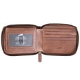 thumbnail image 2 of Zippered RFID Billfold with Removable Passcase, 2 of 7