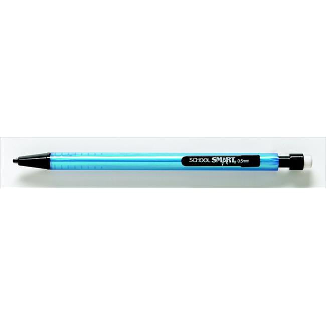 12 School Smart 084809 Mechanical Pencil .5mm Assorted Color 12 Pack