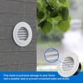 thumbnail image 4 of 1PCS Évent de Ventilation 100mm avec Grille de Protection - ABS (100mm), 4 of 5
