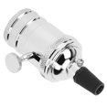 thumbnail image 1 of Lamp Holder, E27 Lamp Base, Aluminum Plating Easy Assemble For Home Stair Closet Silver, 1 of 8