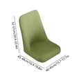 thumbnail image 3 of Oefntac Stretch Chair Cover Soft Thick Pet Friendly Washable Dining Chair Slipcover Protector Kitchen Living Room, 3 of 6