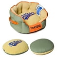 thumbnail image 3 of Pet Life Touchdog Original Castle-Bark Ultimate Rounded Premium Dog Bed, 3 of 5