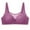 01 Purple, variant on XIAfhje Women's Bras Non Wired Plus Size Comfort Wireless Sports Yoga Padded Bras Full Cup Lace Bra Full Coverage Everyday Bras High Impact
