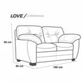 thumbnail image 5 of Love Seat de Piel Genuina ConfortoPiel  Toscana Terracota, 5 of 5