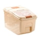 thumbnail image 1 of Contenedor de almacenamiento de arroz en grano, contenedor de almacenamiento de arroz en grano, fácil de limpiar, contenedor de harina hermético a Capacidad 10kg, 1 of 8