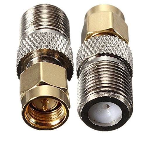 SMA Plug Male To F Jack Female RF Coaxial Adapter connector Straight NEW HOT Good Quality Fast USA Shipping