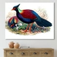 thumbnail image 2 of Designart ' Ancient Birds In The Wild II ' Traditional Canvas Wall Art Print, 2 of 4