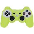 thumbnail image 1 of Funda de silicona con agarre de piel para controlador de PS3 Controladores de juego inalámbricos de doble choque Xemadio 2033319-12, 1 of 9