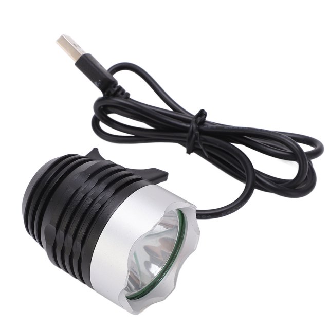 Handheld Ultraviolet Flashlight Kit, Portable USB ABS Aluminum Rubber Single Lighting Mode UV Flashlight for Detection for Anti Counterfeiting