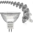 thumbnail image 1 of 12V 20W Halogen Bulbs for MR16, GU5.3 Base Dimmable, Warm White 2700K, 12-Pack, 1 of 4