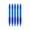 Blue, variant on 5Pcs Retractable Gel Pen Triangular Shaped Grip Erasable Gel Inks Pen 0.5MM Tip Refillable for Journaling Note Taking
