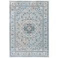 thumbnail image 3 of SAFAVIEH Alhambra Dawa Oriental Area Rug, Light Gray/Navy, 5'3" x 7'7", 3 of 12