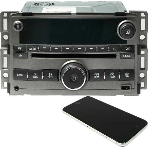 Restored 2009-11 Chevrolet HHR AMFM Radio CD MP3 Player Aux Input USB 20788674 Option UUI (Refurbished)