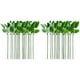 thumbnail image 1 of 40 piezas de tallos de rosas artificiales bricolaje arreglo floral tallo floral con hojas, 1 of 5