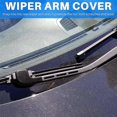 thumbnail image 4 of 2x New Front Windshield Wiper Arm Covers Caps For BMW 3 E90 E91 E92 #61617138990, 4 of 5