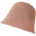 thumbnail image 6 of CoCopeaunts Plain Bucket Hat Women Solid Color Knitted Summer Sunshade Breathable Straight Hat Summer Floding Fisherman Hat, 6 of 8