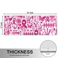 thumbnail image 5 of Kitchen Rugs Sets Of 2,Pink Breast Cancer Anti Fatigue Kitchen Mat Rugs Non Slip Washable,Decorative Kitchen Floor Mats for Kitchen,Sink,Laundry,17"X47", 5 of 5